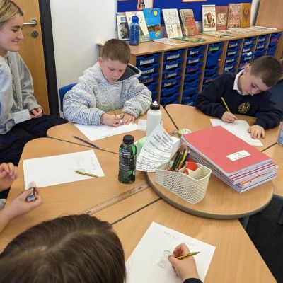 In PSHE, we explored what community means.