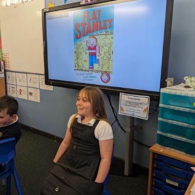 On Monday, we looked at creating questions to ask Flat Stanley.