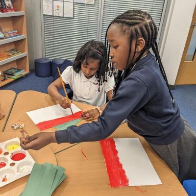 In art, we've explored paint mixing to change the shade