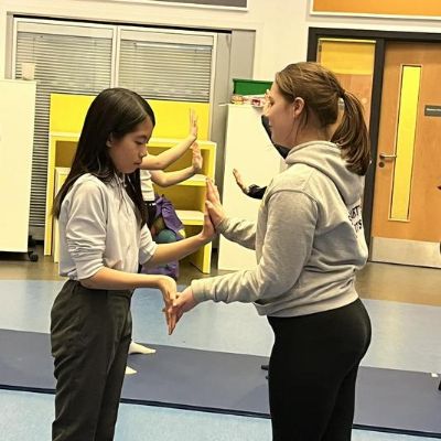 Dance project rehearsals