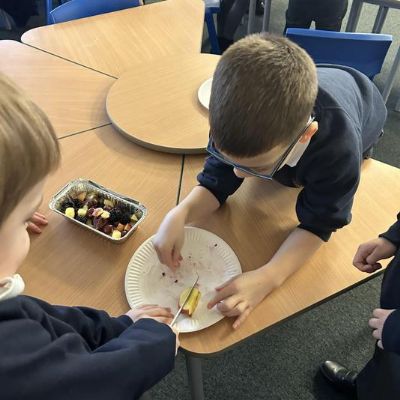 In English, we have been looking at instructions.